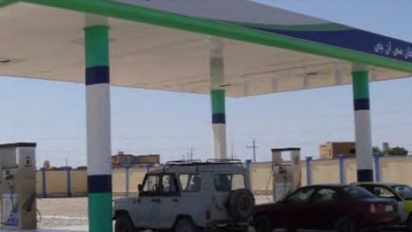 Afghanistan gas station
