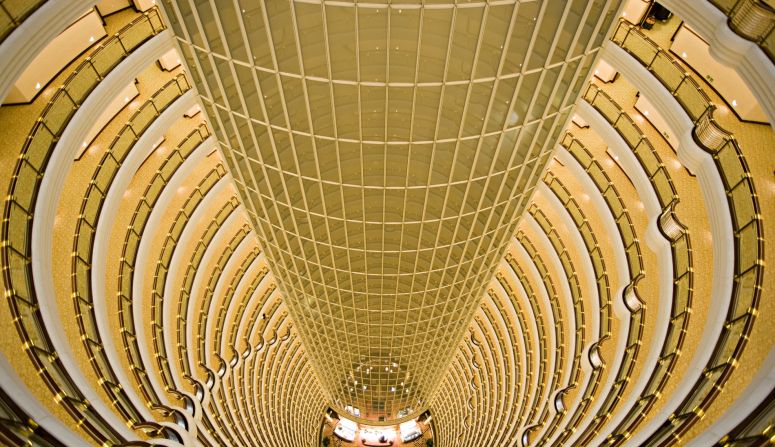 Meanwhile, another Hyatt property -- <a  target="_blank" target="_blank">Grand Hyatt Shanghai</a> -- offers an impressive indoor view. The spiraling atrium of the Grand Hyatt spans 33 floors inside the 88-story Jin Mao Tower. <br /><em>88 Century Avenue, Pudong, Shanghai; +86 21 5049 1234</em>