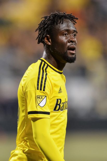 A teenage refugee from civil war in Sierre Leone, Kamara has scored 24 goals for Columbus Crew SC this season on his return to the U.S.