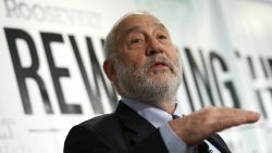 WASHINGTON, DC - MAY 12:  Nobel-prize winning economist Joseph Stiglitz speaks about the release of a new report he authored that was published by the Roosevelt Institute May 12, 2015 in Washington, DC. The report, titled "New Economic Agenda for Growth and Shared Prosperity", discusses the current distribution of wealth in the U.S. and offers proposals for modifying that distribution.  (Photo by Win McNamee/Getty Images)