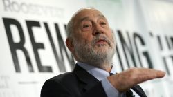 WASHINGTON, DC - MAY 12: Nobel-prize winning economist Joseph Stiglitz speaks about the release of a new report he authored that was published by the Roosevelt Institute May 12, 2015 in Washington, DC. The report, titled "New Economic Agenda for Growth and Shared Prosperity", discusses the current distribution of wealth in the U.S. and offers proposals for modifying that distribution. (Photo by Win McNamee/Getty Images)