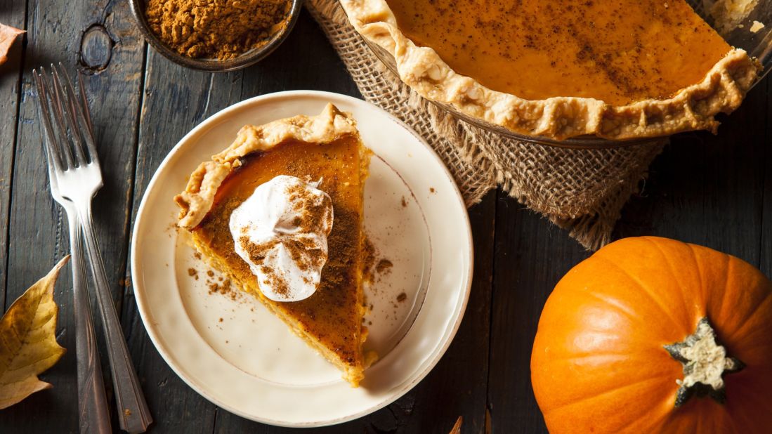 Before you head back for seconds, make sure that pumpkin pie -- or any other pie with an egg-based filling -- hasn't sat out for more than two hours. If it's been sitting there longer, it may start to grow bacteria. Instead of leaving it out on the table, loosely wrap in foil or plastic wrap and put in the fridge. It will keep for three to four days. And that goes for store-bought pies, too. Once you cut into a store-bought pie, you need to store it in the fridge. 