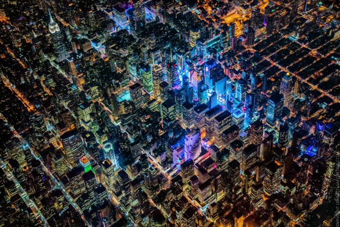 "The streets of New York had always looked like either brain synapses, computer chips or motherboards to me," Laforet said.