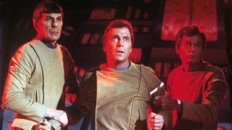 Ten years after it went off the air, the "Trek" phenomenon was so powerful that it went to the big screen with 1979's "Star Trek: The Motion Picture." The first film is probably not anyone's favorite movie in the series, but it was a start.