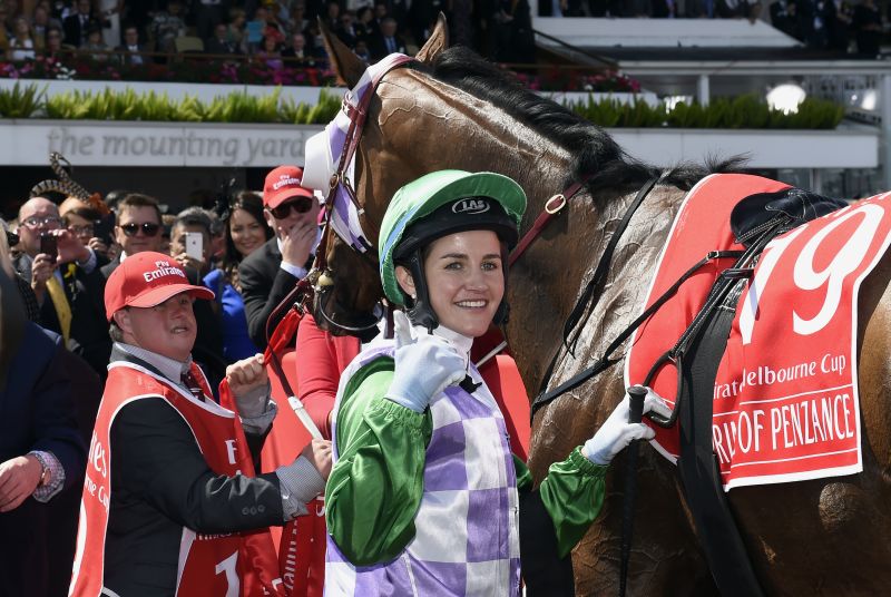 Melbourne Cup winner Michelle Payne to critics Get stuffed photo