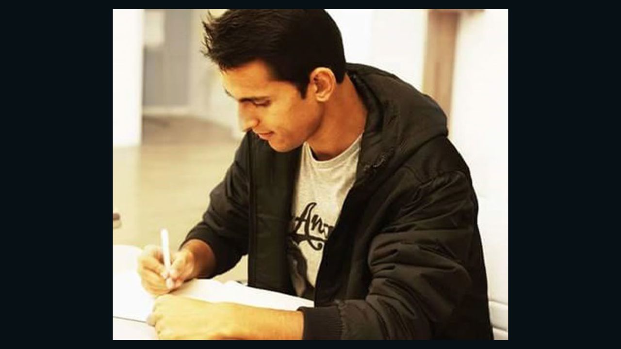 Kashif Kazmi, student spokesperson for Kiron University