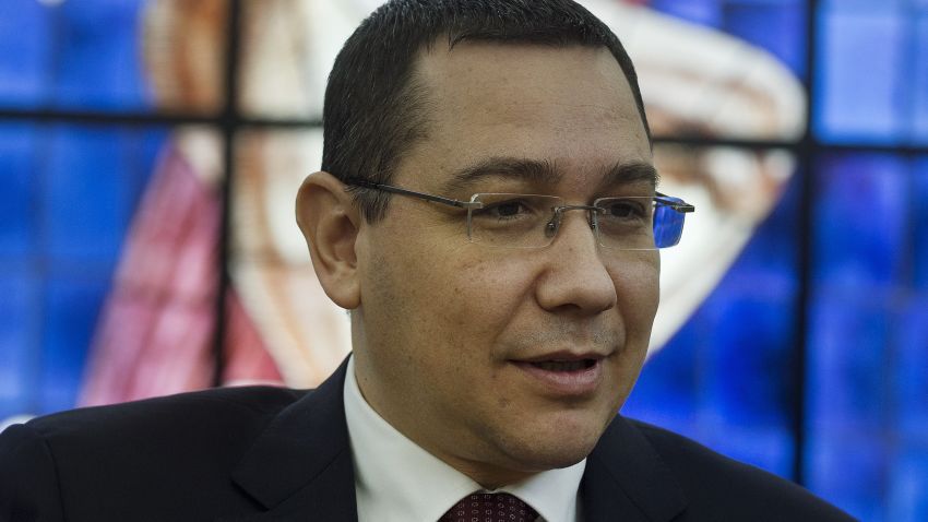 Romanian Prime Minister Victor Ponta, who resigned over public anger over a nightclub fire, pictured in Bucharest in March.