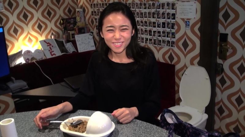 Poo curry Dish at Japanese restaurant mimics feces image photo