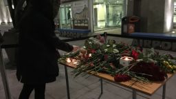 St. Petersburg airport memorial, Oct 31