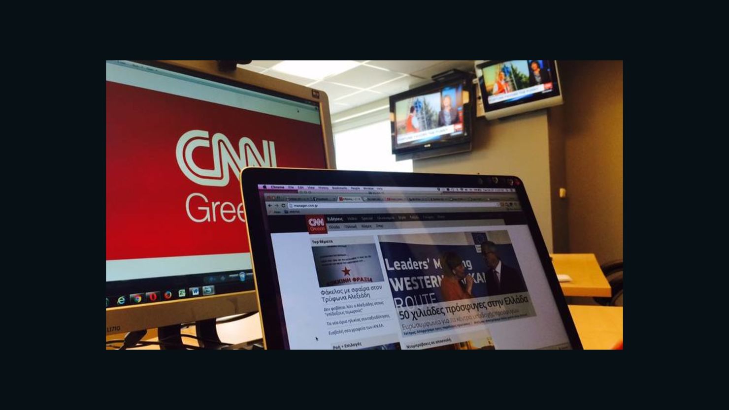The new service provides digital news in Greek at CNN.gr.