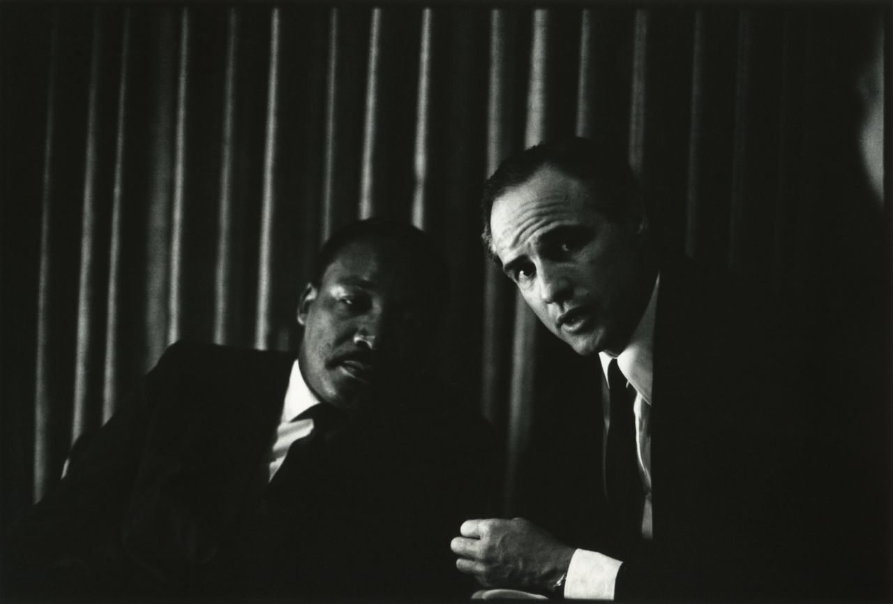 Brando with Martin Luther King Jr.