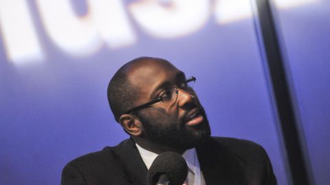 Marlon Marshall speaks during "The Affordable Care Act: An Urban View Roundtable" moderated by Joe Madison at SiriusXM Studio on March 13, 2014 in Washington, D.C.