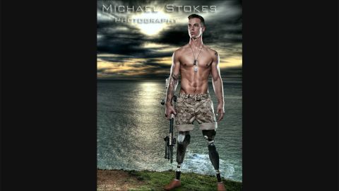 Chris Van Etten, a U.S. Marine, sustained multiple injuries when he stepped on an improvised explosive device in Afghanistan.<br /><br />"I still have demons; we all do," he said. "But I refuse to let them control who I am."