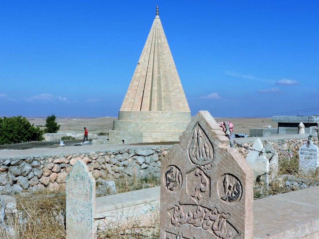 The holiest Yazidi places are nestled around Mount Sinjar.