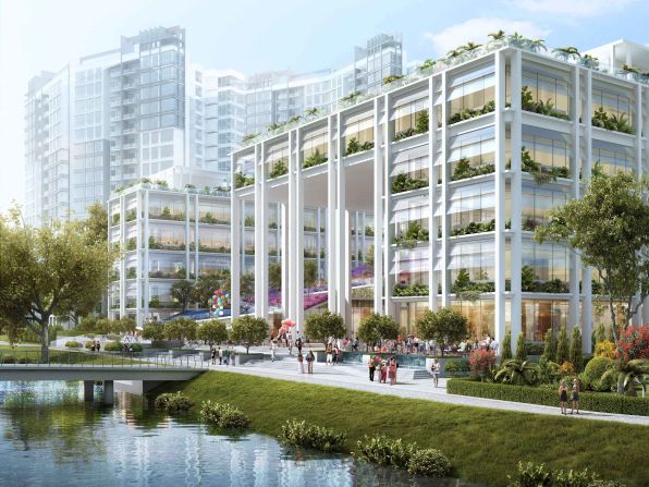 A collaborative project between London-based Serie Architects, and Singapore firm, Multiply Architects, the Neighbourhood Centre and Polyclinic is set to become a new center for public events. It will feature healthcare facilities, gardens, gym spaces, dining spaces, retail locations and more. 