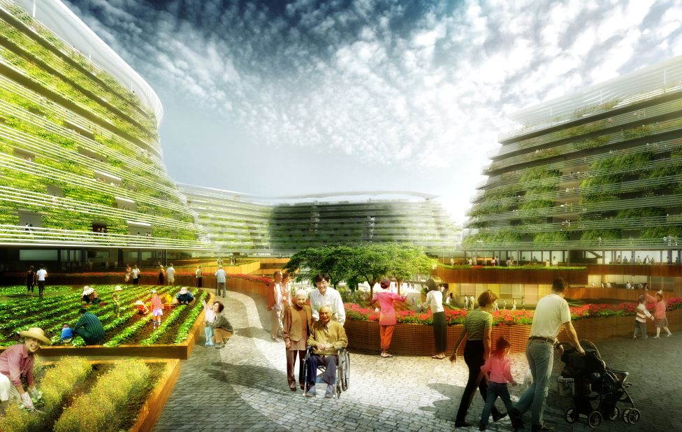 Described as a "culturally, socially and environmentally friendly sustainable project" by the judges, the Home Farm is a concept for urban retirement housing. It incorporates vertical urban farming, which could have direct, positive effects on Singapore's food security. 