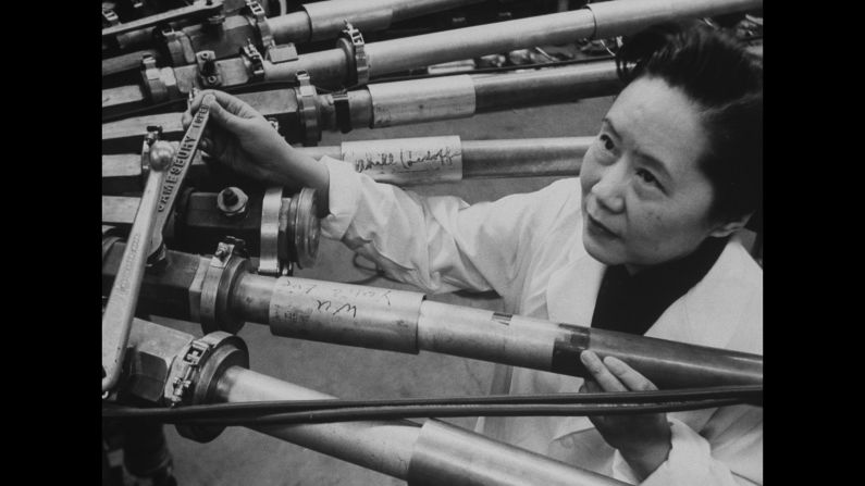 A physicist, Wu was the first recipient of the Wolf Prize in Physics. She worked on the Manhattan Project by assisting in separating uranium isotopes U-235 and U-238 by gaseous diffusion. Wu also helped prove the hypothetical "Law of Conservation of Parity" invalid.