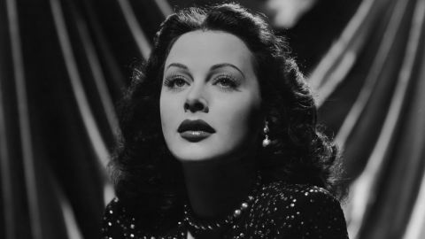 Hedy Lamarr in 1943 in a promotional portrait for Alexander Hall's film, "The Heavenly Body." 