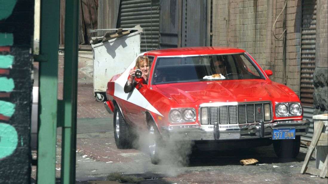 This iconic Ford Grand Turino was used throughout the "Starsky & Hutch" series. It was first seen in the television series in the 1970's and was revived in 2004 for the comedy.