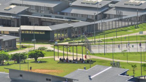 The Christmas Island Immigration Detention Centre is one of numerous facilities Australia uses to detain asylum seekers while their refugee claims are processed.