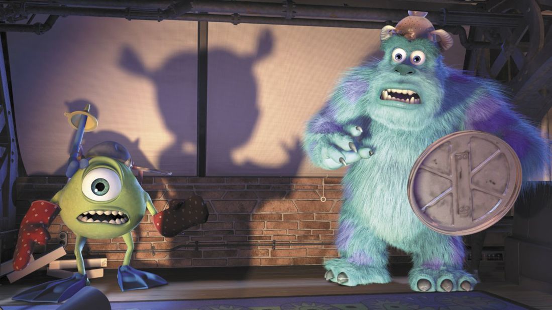Pixar's gift for imaginative storytelling was on full display in this tale about monsters who live in a city powered by the screams of children. Worldwide box office: $529 million.