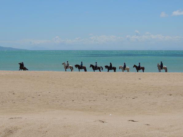 If lying on a beach doesn't appeal, then why not try riding along one? Fantasia Adventure Holidays offers treks for experienced riders from its base in the province of Cadiz.