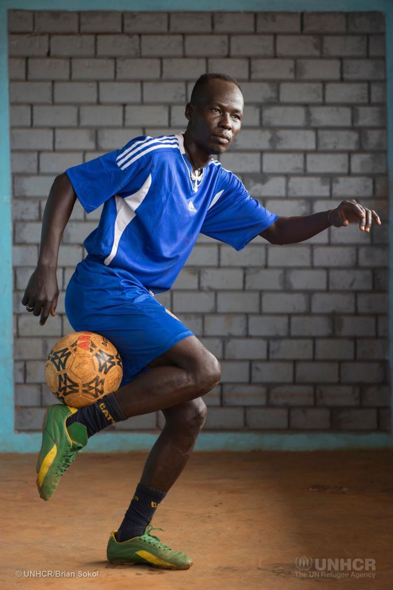Nantouna  excels at soccer as well as karate. He used to play for the team DFC8, playing with international stars like Foxi Kethevoama. <br /><br />"My dream is to continue my sports practice," he says. "I want to become like Didier Drogba and Samuel Eto'o." 