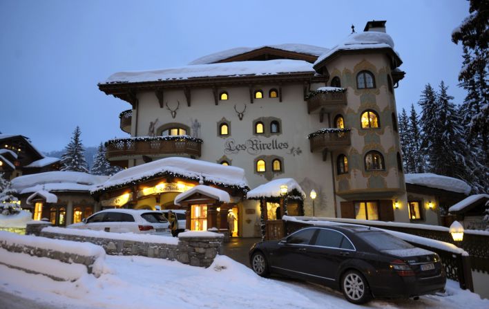 <a href="index.php?page=&url=http%3A%2F%2Fwww.airelles.fr%2F" target="_blank" target="_blank">Les Airelles</a> hotel in Courchevel, France, is home to Pierre Gagnaire restaurant, which has two Michelin stars.