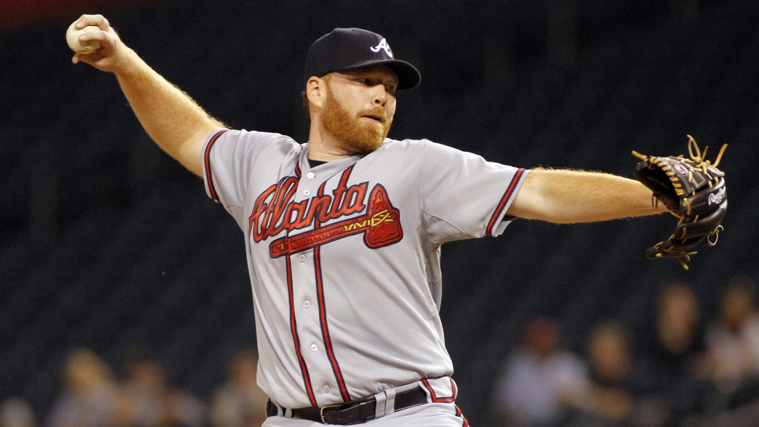 At 6-foot-6, Tommy Hanson earned the nickname "Big Red" among his fellow Braves.