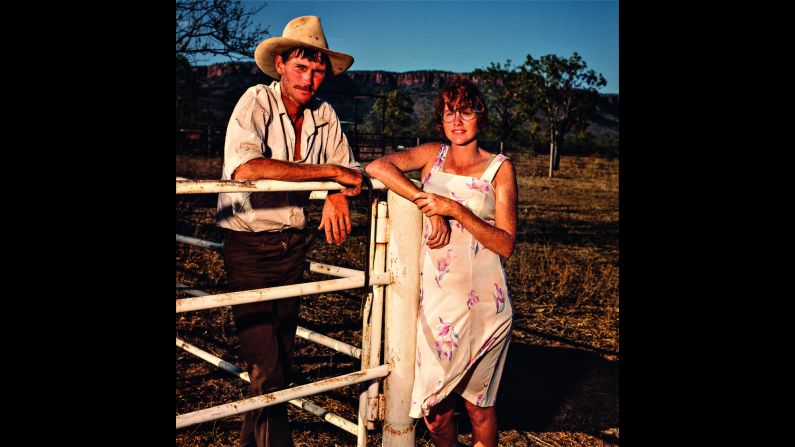 Stockman Steve Hawe, 28, and Vicki Irene, who was five months pregnant with their child. Hawe had worked on eight stations, beginning at the age of 16. 