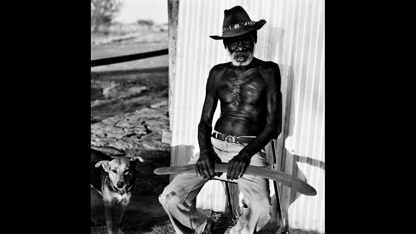 Wallaby Japila, photographed in 1980 at Yarralin Aboriginal Land, Northern Territory.