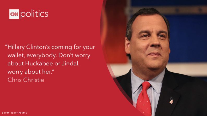 chris christie quote graphic