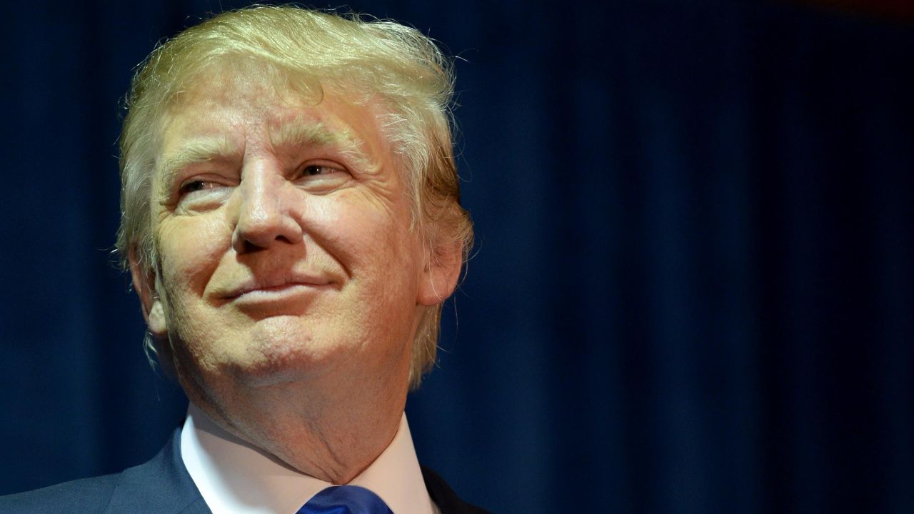 MANCHESTER, NH - NOVEMBER 11: Republican Presidential candidate Donald Trump speaks at "Politics And Eggs" at the Radisson Hotel, on November 11, 2015 in Manchester, New Hampshire. Coming off the fourth debate Trump continues to run strong in the polls. (Photo by Darren McCollester/Getty Images)