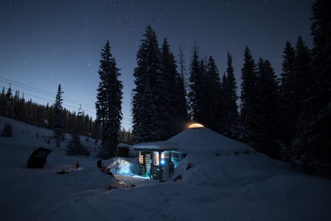 At a Mongolian yurt at Solitude in Utah, chefs prepare food for a maximum of 24 people in a moonlit forest, <a href="index.php?page=&url=https%3A%2F%2Fskisolitude.com%2Fvillage-dining%2Fthe-yurt" target="_blank" target="_blank">costing $125 per diner.</a>