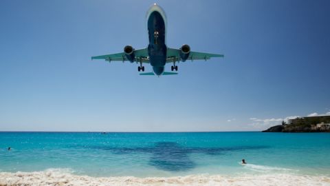 The trip costs upwards of $72,000 per person for passengers starting out from London, $32,000 from New York, and Miami is a comparative bargain at $30,000. At St Maarten, the approach is "so low you can almost read the sunbathers' newspapers," says PrivateFly CEO Adam Twidell.