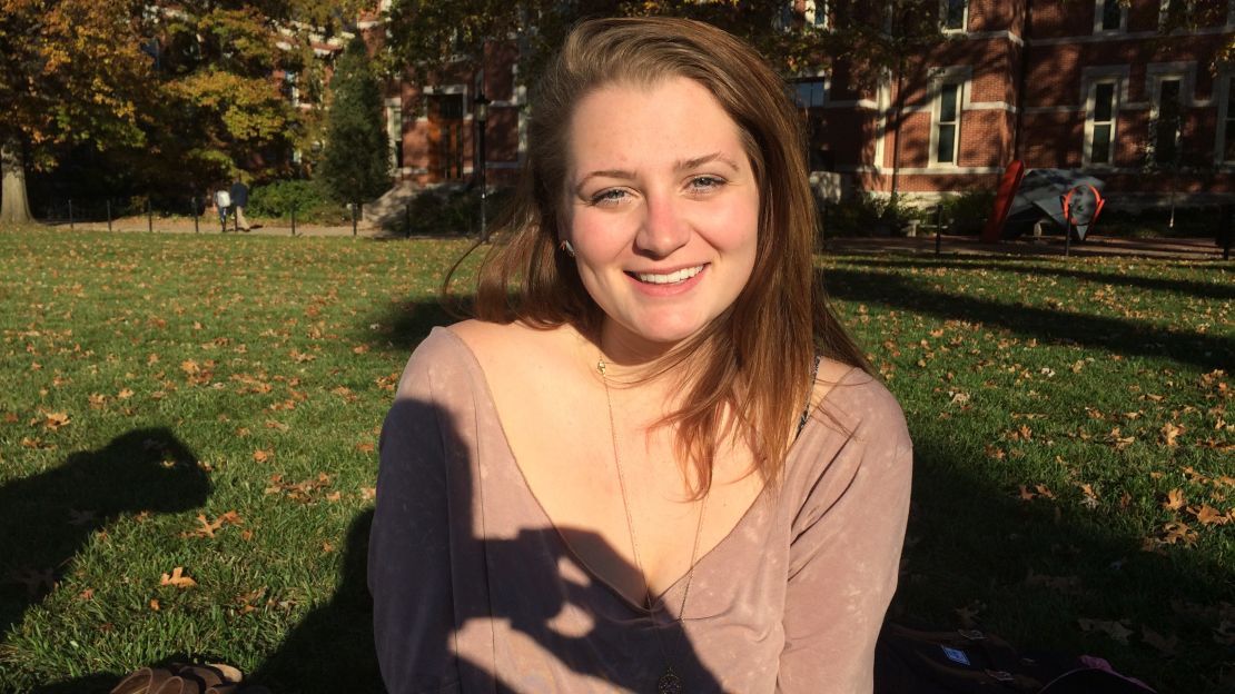 Kari Schram, a psychology major at MU, said she is troubled by social media posts from people criticizing and mocking protests. "I'm seeing people I never thought would have this stance, and it makes me sad."