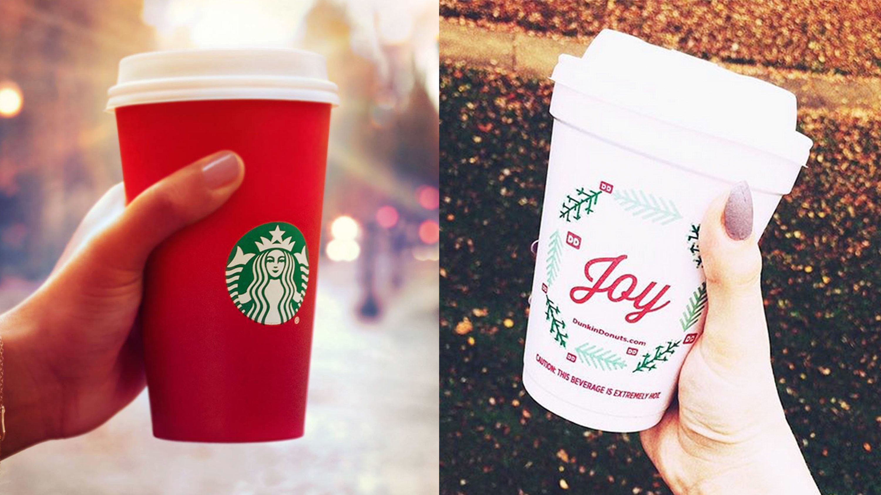 The Evolution Of Dunkin's Holiday Cups—So Much Has Changed