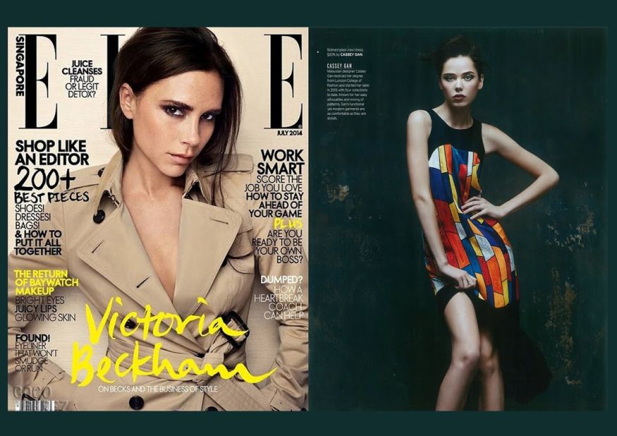 Gan has been featured in major magazines after being named one of Vogue Italia's leading new designers. 