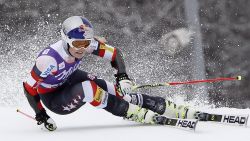MERIBEL, FRANCE - MARCH 22: (FRANCE OUT) Lindsey Vonn of the USA during the Audi FIS Alpine Ski World Cup Finals Women's Giant Slalom on March 22, 2015 in Meribel, France. (Photo by Alexis Boichard/Agence Zoom/Getty Images)