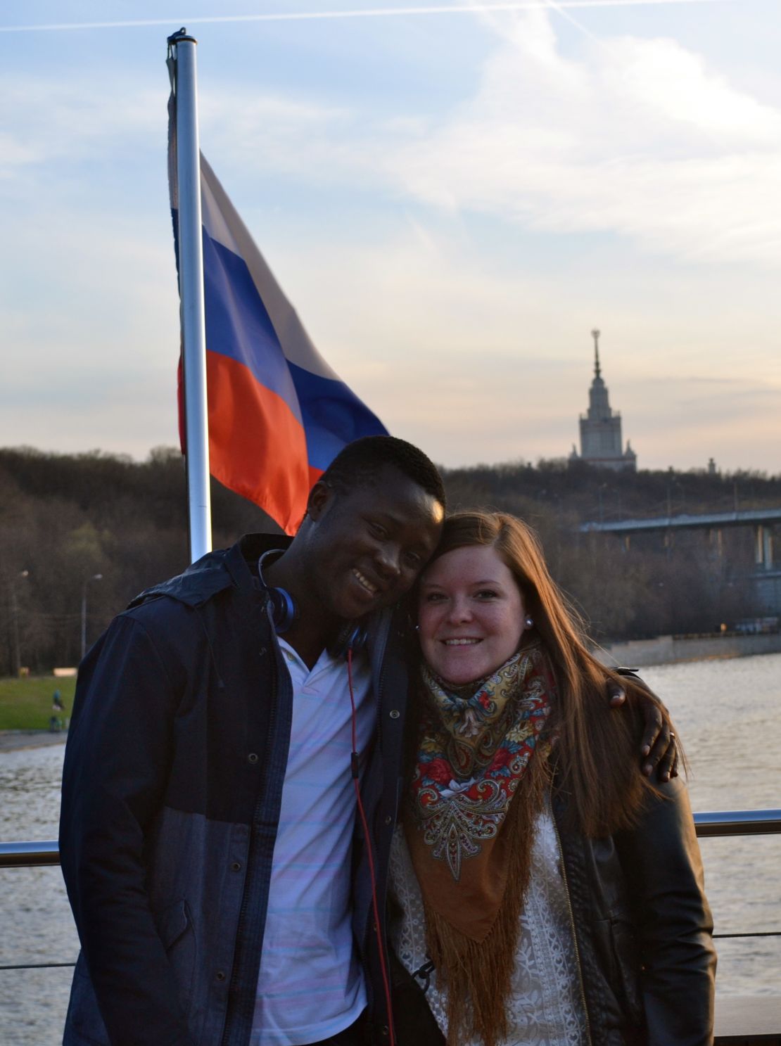 Eric and Kristin Njimegni met in Moscow while studying and working and now live in Keewatin, Minnesota.