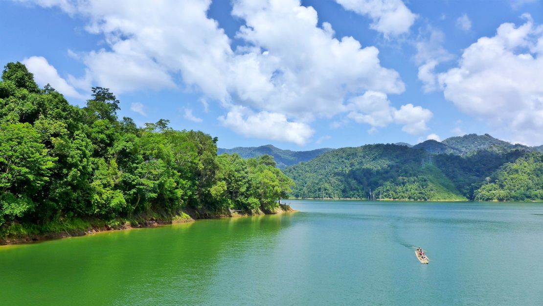 The Belum Rainforest Resort overlooks Lake Temengor in Malaysia's Belum-Temengor forest complex.