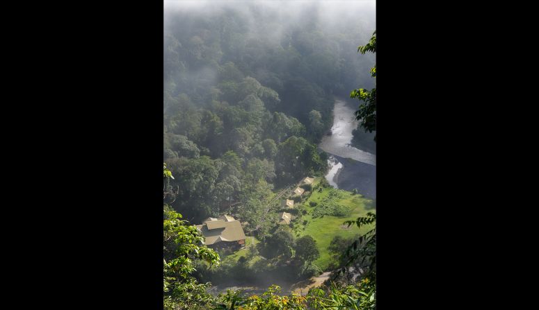 An aerial view above the Borneo Rainforest Lodge inside Sabah's Danum Valley. It's one of the most exclusive resorts in Malaysia -- guests need to drive four to five hours to reach the nearest civilization.