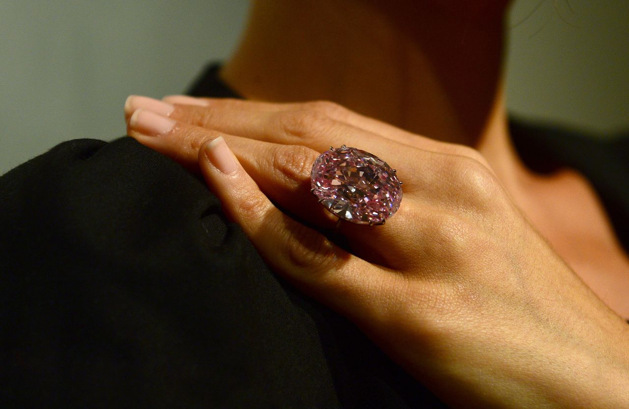 In recent years, other high-value diamonds have hit the auction block. The 59.60-carat oval cut pink diamond known as "The Pink Star," went for $80 million at a 2013 Sotheby's auction. However, after the buyer defaulted on payment, it was returned to Sotheby's.