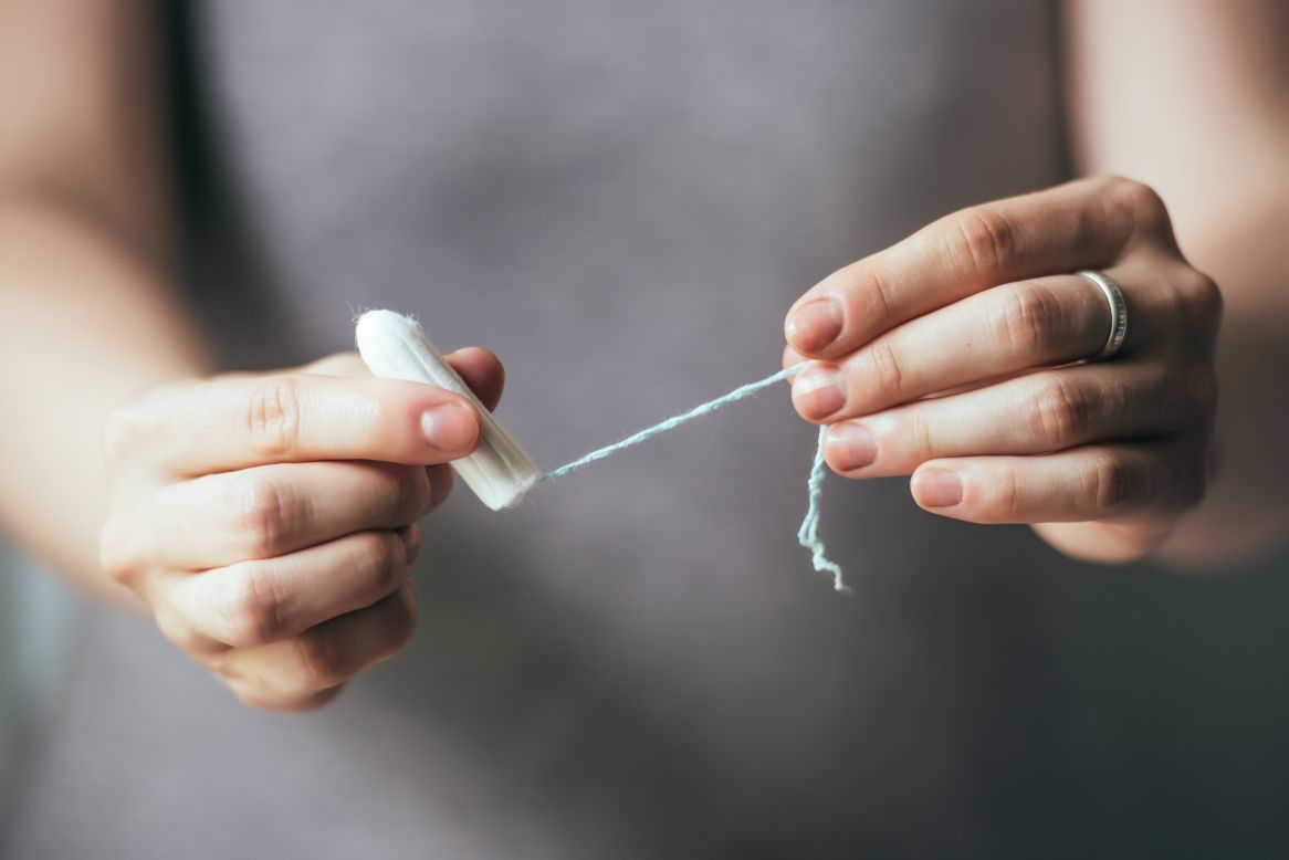 About 70% of all American women use tampons, which are typically made of cotton, rayon and other fibers and are inserted into the vagina. Many can be worn for up to eight hours.