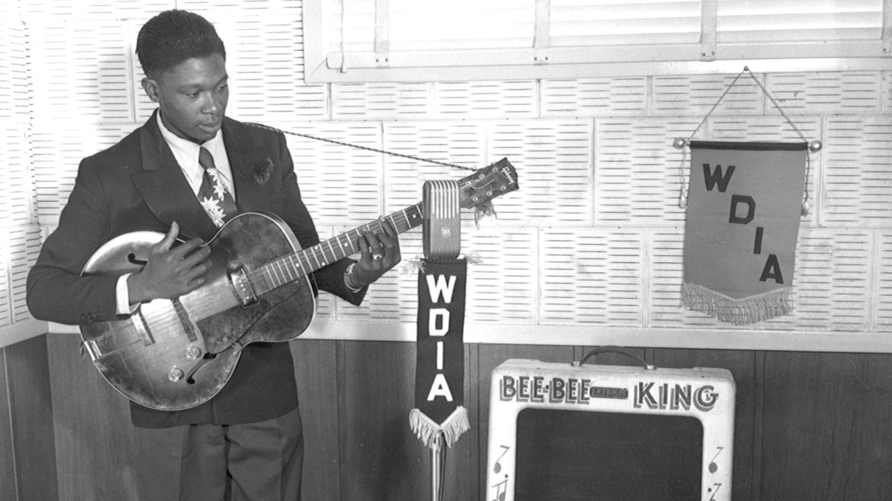 Riley "B.B." King was a Memphis DJ as well as a guitarist when he recorded for Phillips in the early '50s. His early songs with Phillips failed to click, but not long after he left, his "3 O'Clock Blues" made him a star.
