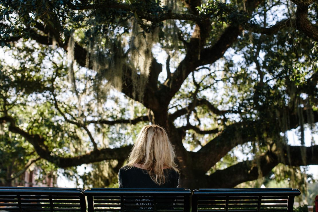 Amid Spanish moss-draped oaks on FSU's campus, Maria took stock of her painful history as a young student on this campus
