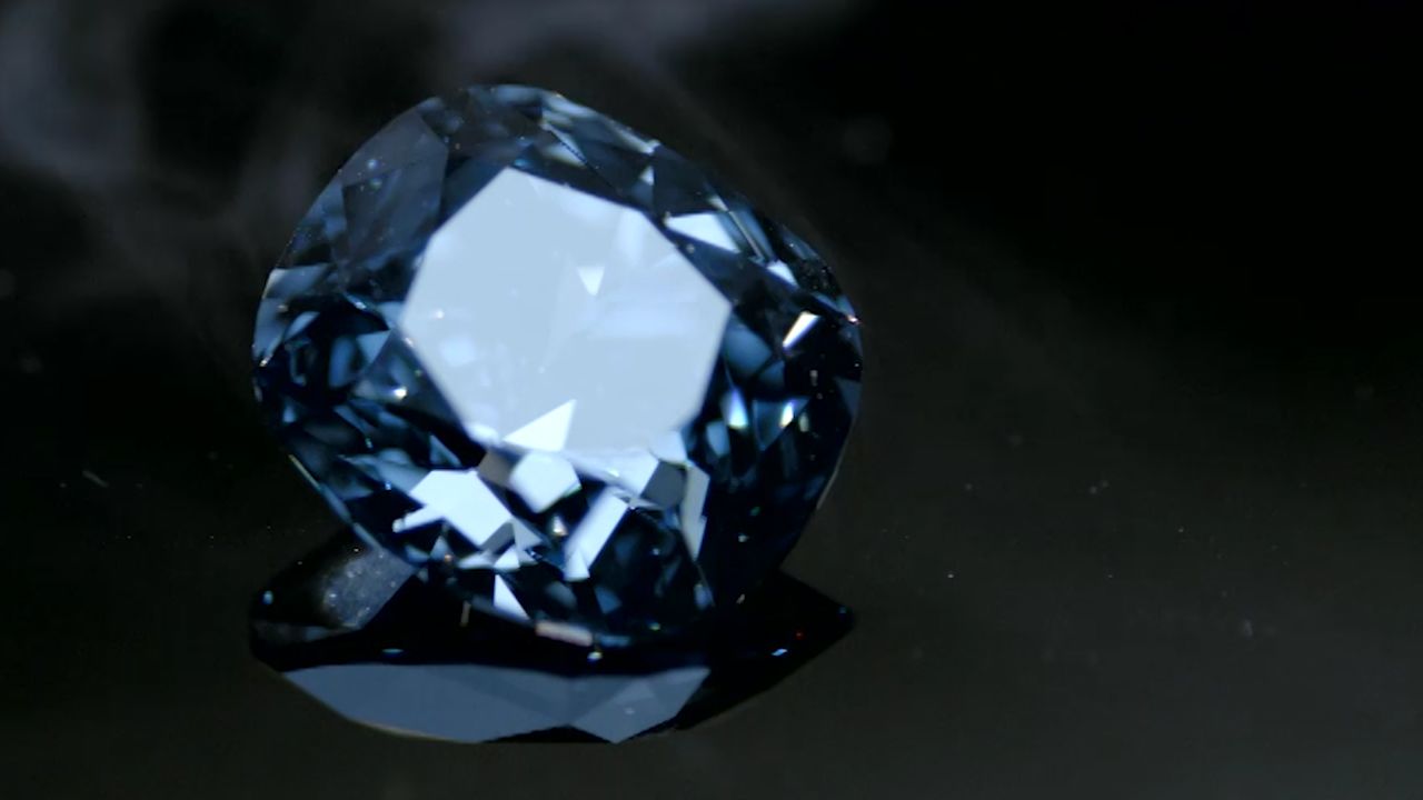 In 2015, an exceptionally fancy vivid blue called the Blue Moon sold for $48.4 million.