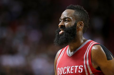 Harden -- who signed a four-year $118 million deal with the Houston Rockets in the off-season -- is the best one-on-one scorer in the NBA not named Steph Curry. The bearded gunner, who averaged a career-high 29-points-per-game last season, has been accused of selfish play and lackadaisical defense as his number have risen. But that didn't deter team owner Leslie Alexander. "I don't think people appreciate how great he is, but we certainly do," he said at the signing. 