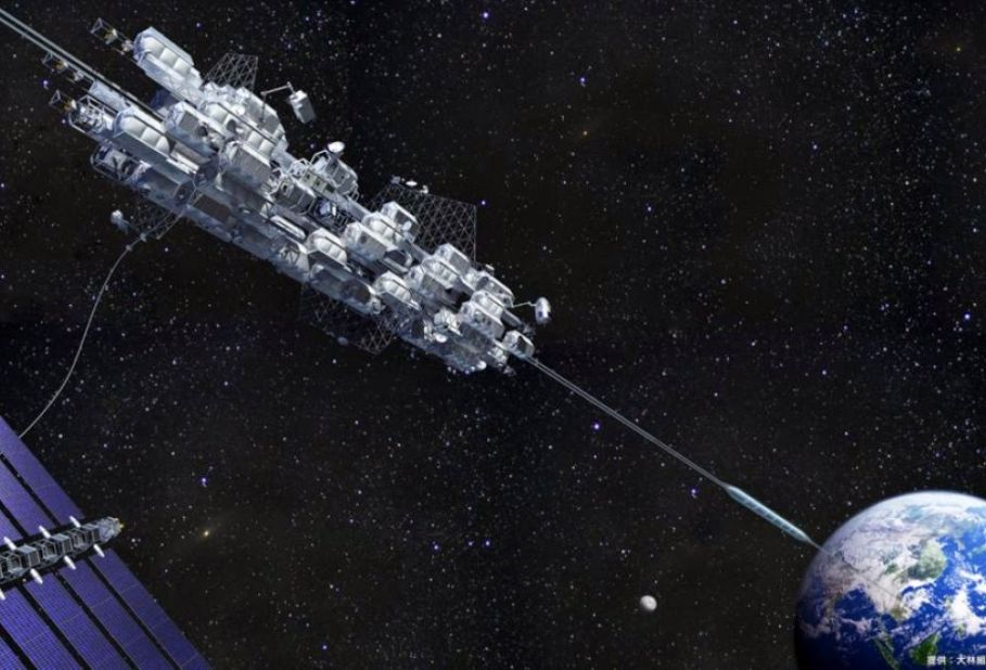 Japanese construction company Obayashi Corporation has been working on a space elevator concept, which would take passengers on a ride into space on a cable made of diamonds. Their researchers believe that advances in carbon nanotechnology could make a space elevator possible as soon as 2030.