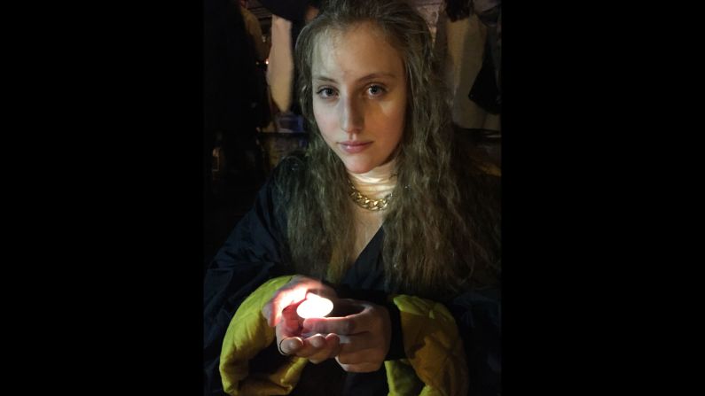 "I came here to show my respect and reflect on this tragedy," 18-year-old Rosabrunetto said at the Place de la Republique square. "I hope all the Islamaphobia ends in this country. ... Everyone deserves some dignity."